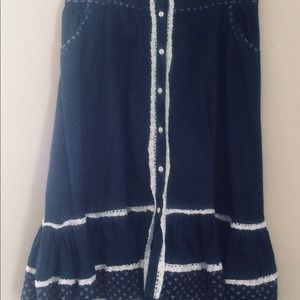 Custom made skirt. Worn 3 times.